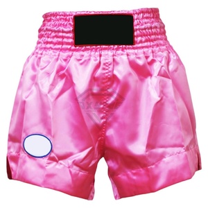 Professional Muay Thai Kick Boxing Shorts for Men Wholesale Fight Training Wear Breathable Polyester Muay Thai Shorts - Product Image 1