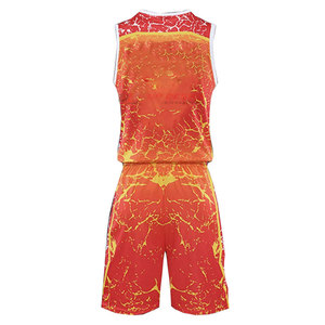Uniforme de Baloncesto Sublimado Profesional 100% Poliéster, Transpirable, Ligero, Sin Mangas, Unisex para Adultos - Product Image 3