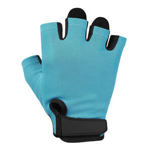 ถุงมือออกกำลังกายครึ่งนิ้วสำหรับงานหนักปรับแต่งโลโก้ได้ - Product Image 2