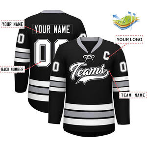 Maillot de hockey sur glace extensible et évacuant l'humidité pour femmes, personnalisable, livraison express rapide avec options de marque personnalisées - Product Image 5