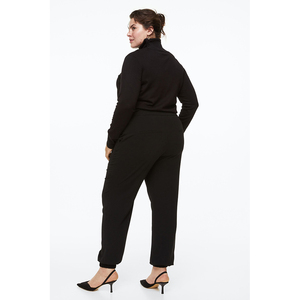 Pantalones de chándal para correr de color sólido de alta calidad para mujer, entrenamiento de gran tamaño para gimnasio con decoración de encaje para verano - Product Image 5