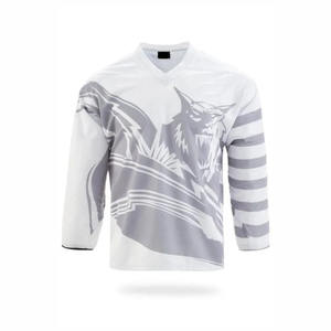 Logotipo personalizado OEM ODM Transferencia de Calor impresa 100% poliéster antibacteriano gran oferta por encargo alta calidad bajo precio hockey sobre hielo - Product Image 4