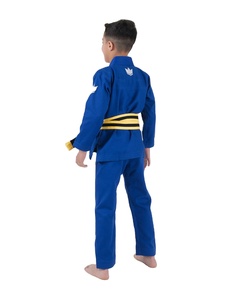 2024 logotipo personalizado al por mayor 100% algodón Karate BJJ Gis Kimono ropa de Fitness para hombres en Color caqui para Judo Grappling artes marciales - Product Image 4