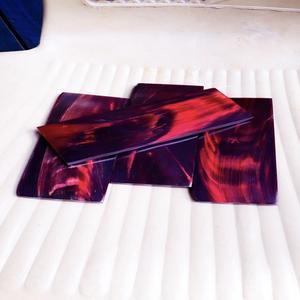 Échelle plate en corne de buffle, de bœuf et de mouton pour poignées et montures de lunettes optiques, personnalisable - Product Image 2