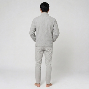 Custom <b>men</b> <b>wool</b> <b>jacket</b> featuring soft material warm comfort stylish design custom colors and durable quality for winter - Product Image 3