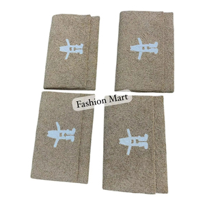 Sac à main en coton perlé personnalisé Astros, tendance 2025, pour femmes, style vintage, sac de soirée, chaîne, style enveloppe - Product Image 1