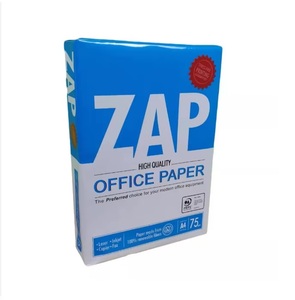 Papier copie blanc A4 Zap ZAP212 75 g/m² pour imprimantes laser, jet d'encre et fax de bureau - Product Image 1