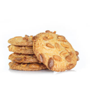 Top Ventas 330g Galletas de almendras saludables Galletas orgánicas Sin gluten con caja de sabor dulce Embalaje al por mayor - Product Image 1
