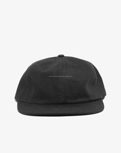 Casquette de baseball snapback unisexe respirante et imperméable en polyester/coton à 6 panneaux, avec broderie 3D personnalisée, design sportif en satin, vente en gros - Product Image 2