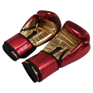 Gants de boxe en cuir de vachette jaune fluorescent gris personnalisés pour hommes, à lacets, 4 couches, moulage de la main, arts martiaux - Product Image 1