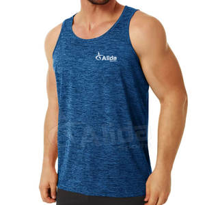 Ropa de fitness Camiseta sin mangas de secado rápido para hombres Camiseta sin mangas de algodón para hombres Camiseta sin mangas de alta calidad para hombres - Product Image 1