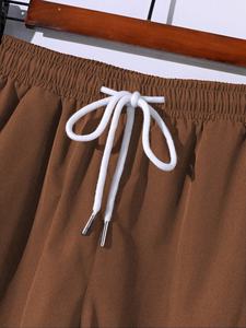 Conjunto de verano para hombre, conjunto informal ligero de dos piezas, conjunto de camisa de manga corta para hombre y conjunto a juego de ropa de calle para hombre - Product Image 4