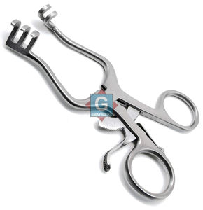 Vente en gros Écarteurs Weitlaner 4.5 Instruments chirurgicaux émoussés à 3x2 dents en acier inoxydable - Product Image 3