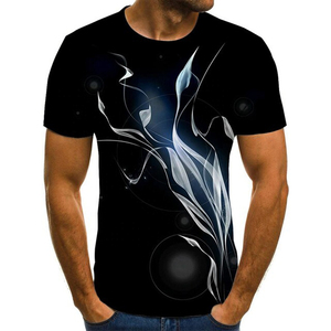 Wholesale Plain 50% Cotton Polyester Tshirt Oem <b>Logo</b> Custom T-shirt Sublimation Print <b>Design</b> Graphic Blank Men T Shirt for Men - Product Image 2