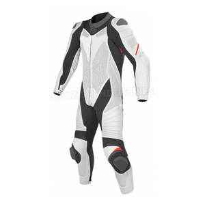Combinaison de moto en cuir pour hommes, Protection de conduite, combinaison de course 100% en cuir véritable, à vendre - Product Image 6