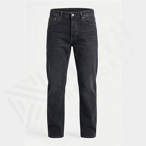 Vente flash Pantalons en denim 100% coton biologique pour hommes Jeans classiques formels Vêtements de travail pour hommes Pantalons sur mesure Couleur personnalisée - Product Image 1