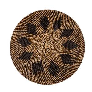 High Quality Natural <b>Rattan</b> <b>Placemat</b> With Colorful Customize Size for Tableware and Kitchen Ware Items Wholesale From Vietnam - Product Image 4