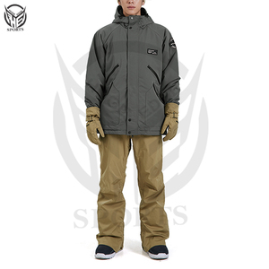 Vestes à fermeture éclair complète pour hommes Logo personnalisé veste de pluie extérieur Patchwork à capuche hommes femmes veste coupe-vent - Product Image 2