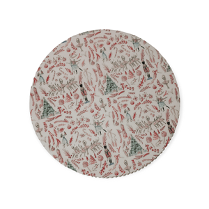 Hand-Crafted Contemporary Beaded Mango Wood Serving Display Riser Artisan Engraved Farmhouse <b>Kitchen</b> Tabletop Centerpiece Set - Product Image 3