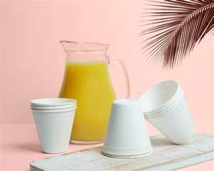 Taza de bagazo biodegradable de tamaño y Color personalizada, marca Richer, venta al por mayor, individual, hecho en Vietnam - Product Image 3