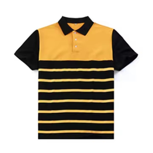 เสื้อโปโลสำหรับผู้ชายผ้าแคนวาสเสื้อโปโลแบรนด์2025สีทึบต่างกันเป็นมิตรกับสิ่งแวดล้อม - Product Image 6