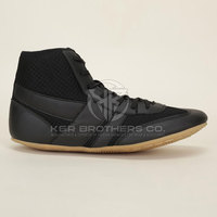 Chaussures de lutte avec semelle antidérapante pour tapis d'intérieur et d'extérieur Chaussures de lutte de compétition avec tige en maille ultra-légère