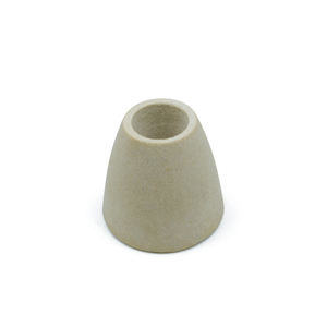 Porte-bougie en marbre blanc naturel fait à la main en Inde, irrégulier, pour bougie chauffe-plat, décoration de fête de Pâques, décoration de la maison, vente en gros, exportation - Product Image 3