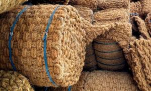 Custom Weaving Natural Coir Fiber <b>Mat</b> for Agriculture and Landscaping - Product Image 5