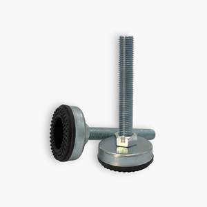 Ensemble de 6 pieds de nivellement industriels en métal avec colle pour tables, chaises, canapés, cuisine, salle à manger, meubles de maison et de bureau, livraison gratuite - Product Image 2