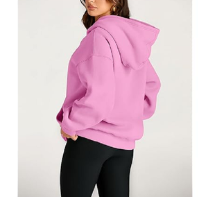 Sudaderas con capucha largas informales para mujer Temporada de invierno Bordado Impreso Sostenible de Bangladesh - Product Image 6