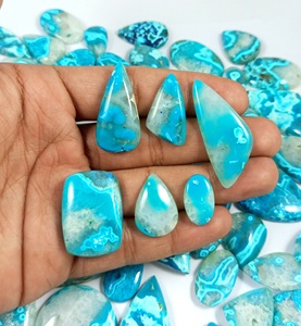 Shattuckite Cabochon ธรรมชาติบำบัดทำด้วยมือคริสตัลควอตซ์ขายส่งจำนวนมากหลวมอัญมณีหินบริสุทธิ์ - Product Image 1