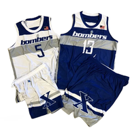 Ventes en gros de maillots de basket-ball pour hommes de la marque Arrow, 100% polyester, ensemble de maillots, taille plus, impression par sublimation personnalisée, haute qualité