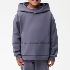 Survêtement à capuche personnalisé pour garçons 2025, survêtement pour enfants surdimensionné, prix de gros, survêtement pour garçons de haute qualité confortable - Product Image 4