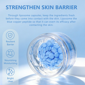 <span class=keywords><strong>Crème</strong></span> <span class=keywords><strong>Visage</strong></span> en Capsules au Peptide GHK-Cu, Hydratation Profonde, <span class=keywords><strong>Fermeté</strong></span> et Élasticité de la Peau, Anti-rides à la Niacinamide, Marque Privée - Product Image 4