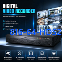 816-64-HDS2 64-Kanal NVR-Rekorder H.265 CCTV-Sicherheitssystem 8-Bay HDD-Speicher Netzwerk-Video-IP-Kamera Fernüberwachung