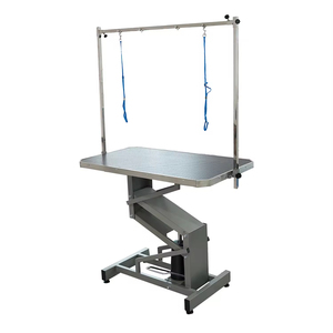 Nouveau 2025 Table de toilettage hydraulique pour animaux de compagnie Table portable réglable pour le toilettage des chiens - Product Image 4