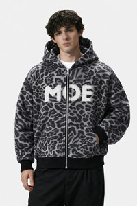 Sudaderas con Capucha de Camuflaje de Leopardo Personalizadas para Hombre, Chaquetas de Camuflaje con Cremallera, Sudadera con Capucha, Logotipo Personalizado, Proveedor OEM, EE. UU. - Product Image 5