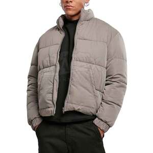 Servicio OEM diseño propio logotipo hombres Boxy Fit burbuja chaqueta de invierno de alta calidad de moda desgaste Boxy Fit burbuja chaqueta de invierno para los hombres - Product Image 1