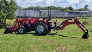 Tracteur à roues 4x4 Mahindra 4500 série 4540 2024 en vente, doté d'un moteur Massey-Ferguson, d'un palier, d'une pompe à engrenages, d'une boîte de vitesses, 45 CV - Product Image 4