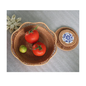 Boîte à mouchoirs en rotin fait à la main du Vietnam pour un mode de vie durable - Product Image 3