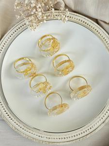 <b>Resin</b> Napkin <b>Ring</b> Restaurant Wedding Party Table Decorative Handmade Manufacturer <b>Resin</b> Napkin <b>Rings</b> Customized Napkin <b>Ring</b> - Product Image 3