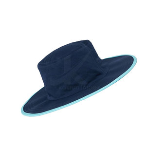 Color sólido logotipo personalizado Unisex invierno algodón tejido Cricket sombreros para el sol suave de alta calidad de punto sombreros lisos - Product Image 2