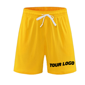 Short en maille double couche Haute qualité Respirant Séchage rapide Hommes Femmes Short en maille de basket-ball à sublimation personnalisée pour hommes - Product Image 2