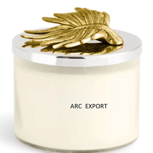 Macetas de vela de centro de mesa de decoración de último diseño, maceta y tarro de vela de Metal de calidad superior para accesorios de decoración de Hotel y hogar - Product Image 1