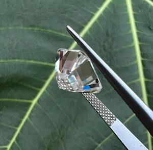 Diamant de laboratoire de taille Asscher certifié IGI, qualité VVS, pour la fabrication de bijoux, pierres brutes de taille fantaisie, directement du fabricant - Product Image 4