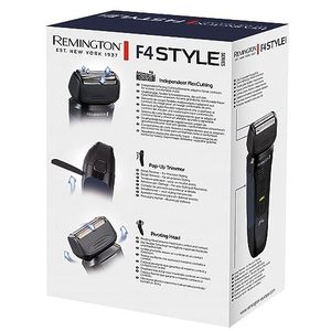 Afeitadora Eléctrica de Láminas Dobles, Uso en Seco y Húmedo, Impermeable, Recortadora de Precisión, Accesorio para Barba, Tapa Protectora, Cuchillas Dobles/Triple, Lavable - Product Image 2