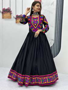 FULPARI Traditional Ladies Fancy <b>Indian</b> Pakistani Anarkali Salwar Suit Gown Exclusive for <b>Indian</b> Women Dress <b>Fabric</b> for Wedding - Product Image 3