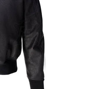 Veste en cuir pour homme 100% cuir à vendre 2025 Veste en cuir bomber de bonne qualité pour homme Couleur personnalisée - Product Image 6