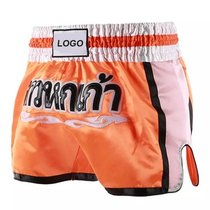 GAF Factory-pantalones cortos elásticos de alto grado, ropa para artes marciales, boxeo, Muay Thai, Lucha, Mma, venta al por mayor - Product Image 1