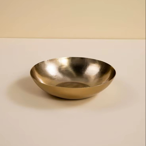Spacious Metal Date <b>Bowl</b> For Storing Mixed Nuts And Premium Dates Ideal For Healthy <b>Snacking</b> Everyday - Product Image 1
